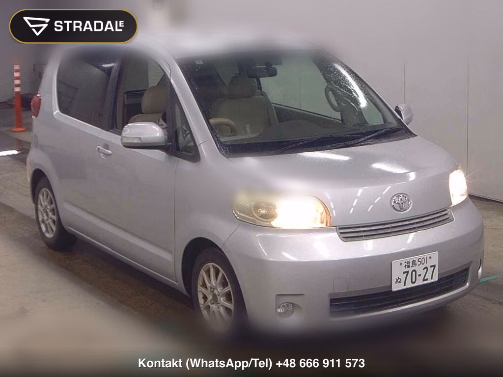 TOYOTA PORTE 3D 150R G PACKAGE 2008, aukcja z Japonii, zdjęcie 1