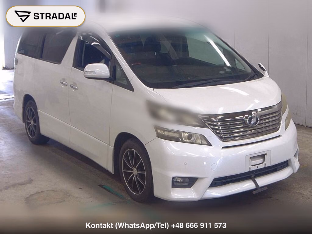 TOYOTA VELLFIRE 4WD 2.4Z PLATINUM SELECTION 2009, aukcja z Japonii, zdjęcie 1
