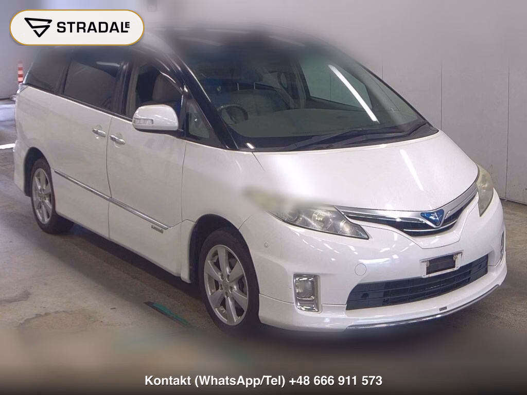 TOYOTA ESTIMA HYBRID 4WD G LEATHER PACKAGE 2009, aukcja z Japonii, zdjęcie 1
