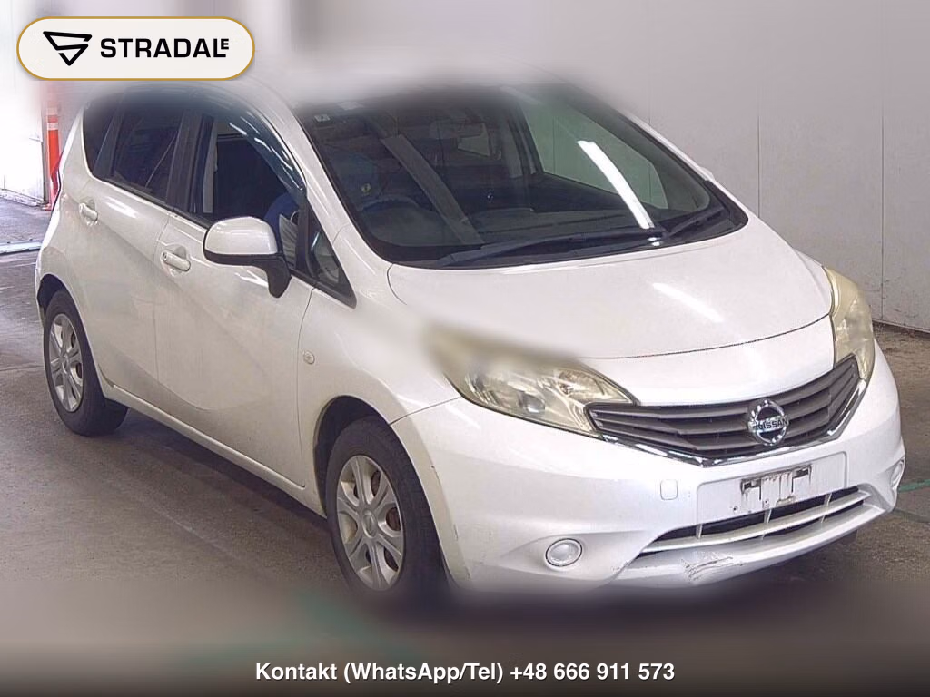 NISSAN NOTE X 2013, aukcja z Japonii, zdjęcie 1