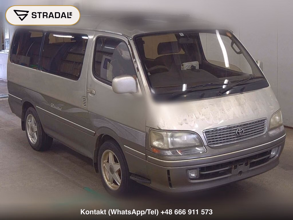 TOYOTA HIACE WAGON 4D SUPER CUSTOM LIMITED 1996, aukcja z Japonii, zdjęcie 1