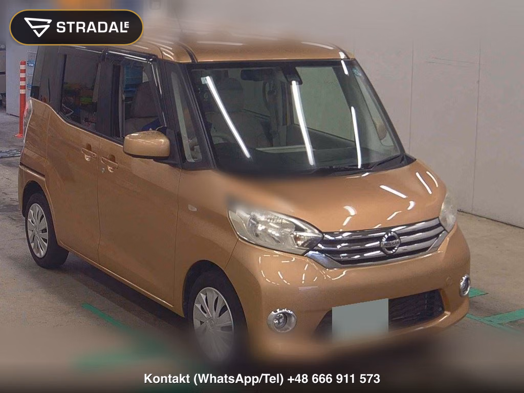 NISSAN DAYZ ROOX X V SELECTION+SAFETY Ⅱ 2015, aukcja z Japonii, zdjęcie 1