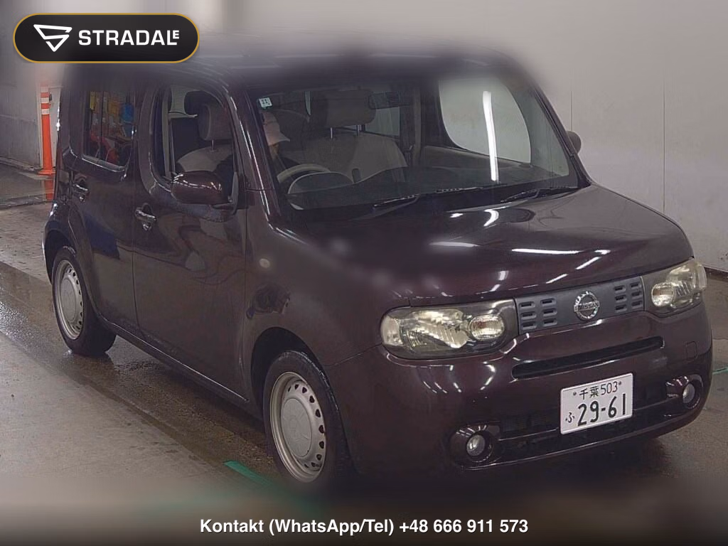 NISSAN CUBE 15X V SELECTION 2012, aukcja z Japonii, zdjęcie 1