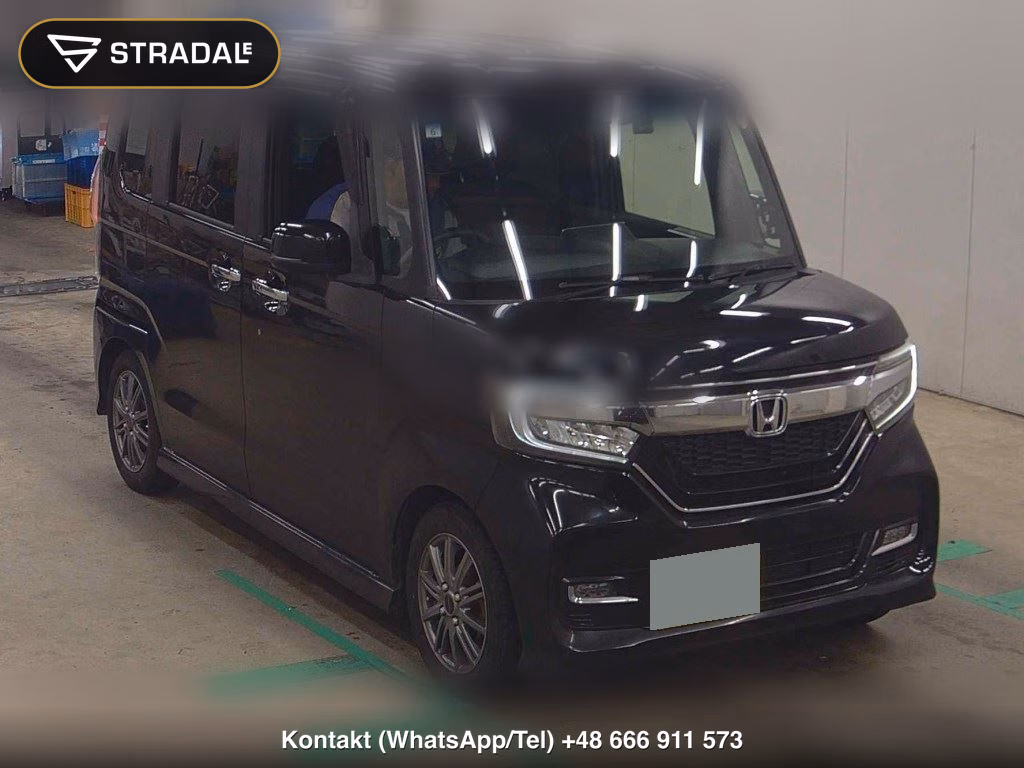 HONDA N-BOX CUSTOM G･L HONDA SENSING 2019, aukcja z Japonii, zdjęcie 1