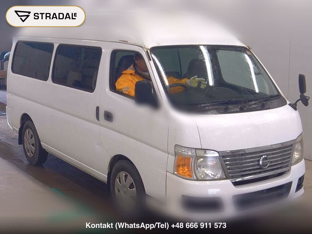 NISSAN CARAVAN BUS 4D 2008, aukcja z Japonii, zdjęcie 1