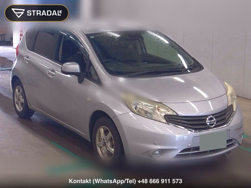 NISSAN NOTE X DIG-S EMERGENCY BRAKE PACKAGE 2014, aukcja z Japonii, zdjęcie 1