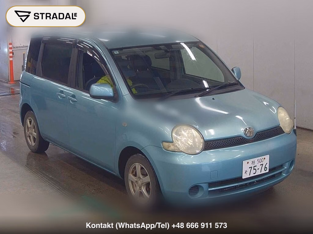 TOYOTA SIENTA X 2003, aukcja z Japonii, zdjęcie 1