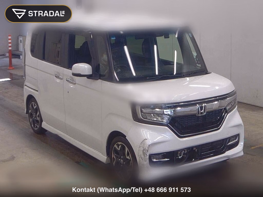 HONDA N-BOX CUSTOM G･L TURBO HONDA SENSING 2020, aukcja z Japonii, zdjęcie 1