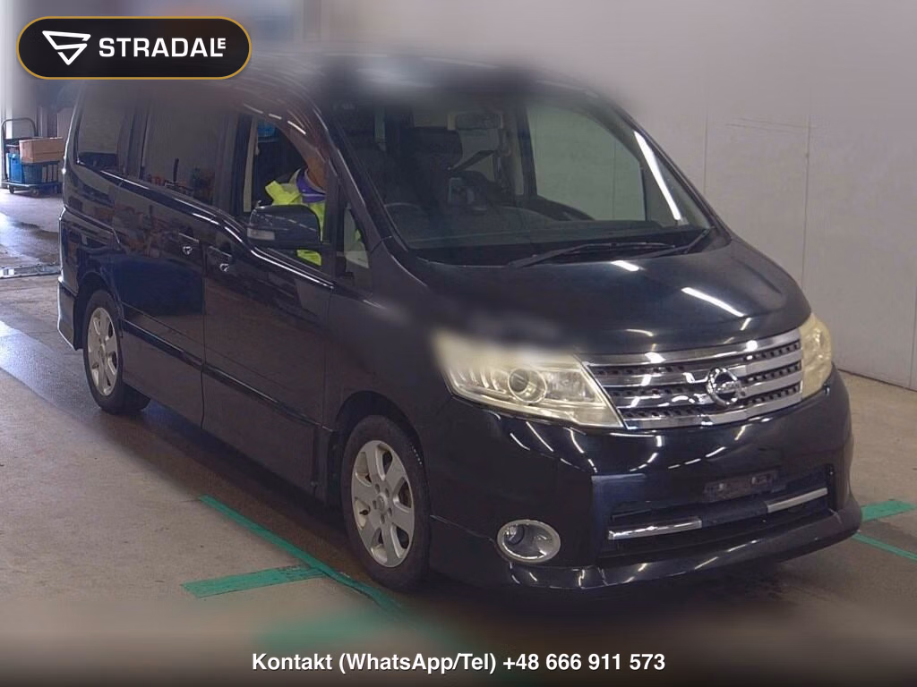 NISSAN SERENA 5D HIGHWAY STAR V SELECTION 2009, aukcja z Japonii, zdjęcie 1