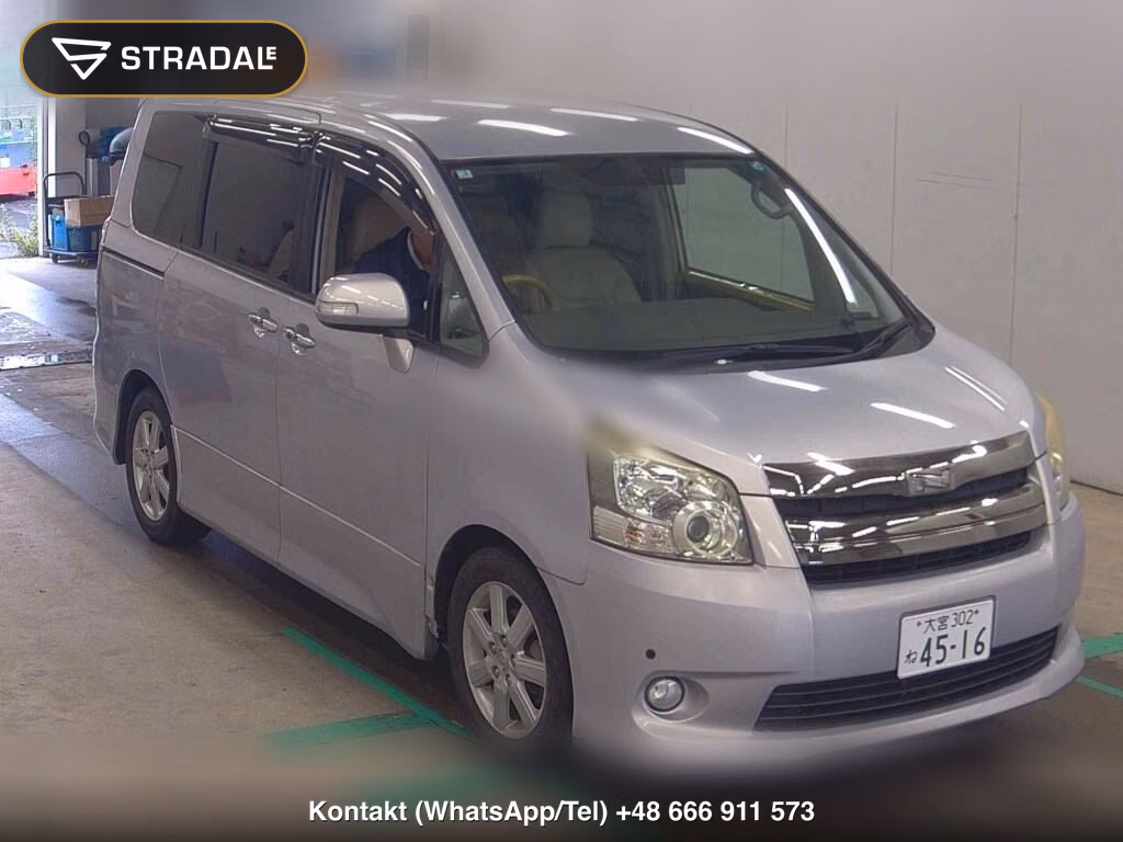 TOYOTA NOAH S G EDITION 2008, aukcja z Japonii, zdjęcie 1