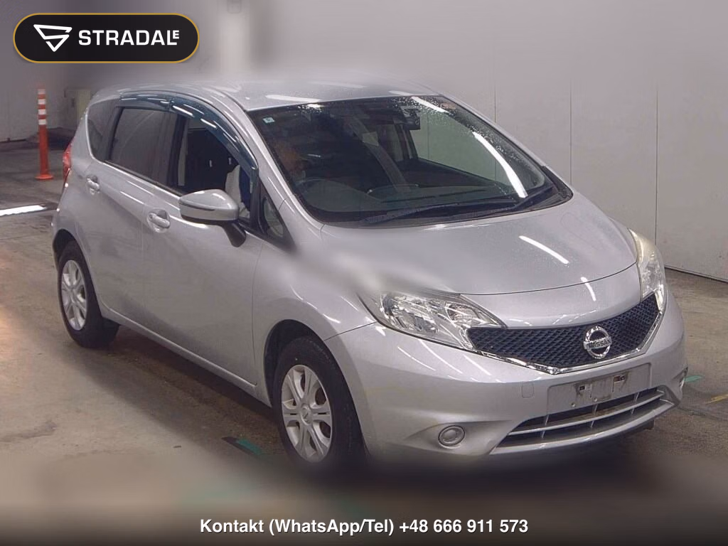 NISSAN NOTE 4WD X FOUR 2016, aukcja z Japonii, zdjęcie 1