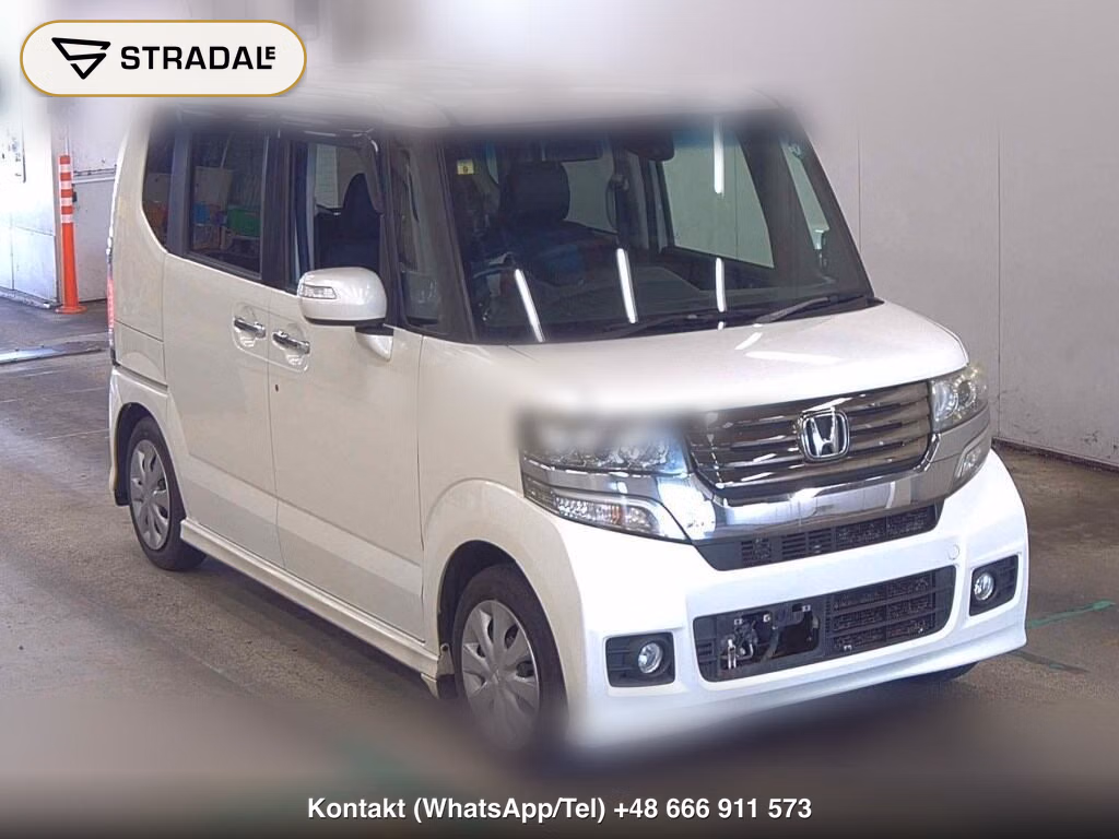 HONDA N-BOX CUSTOM G･A PACKAGE 2014, aukcja z Japonii, zdjęcie 1