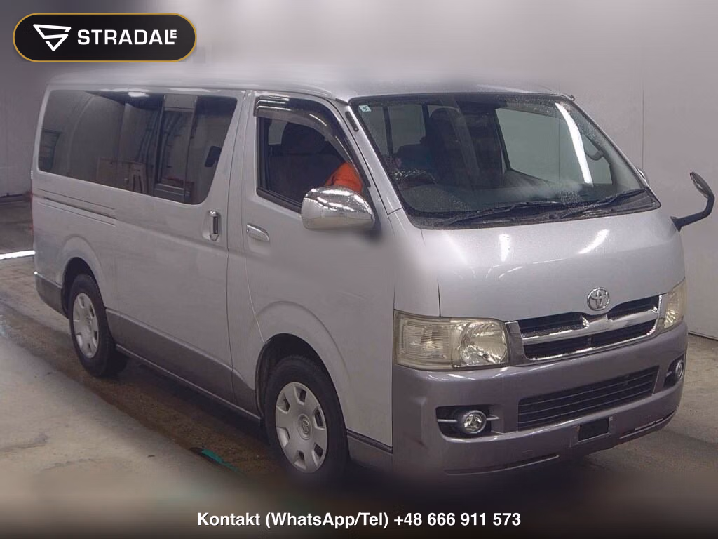 TOYOTA HIACE VAN 5D LONG SUPER GL 2004, aukcja z Japonii, zdjęcie 1