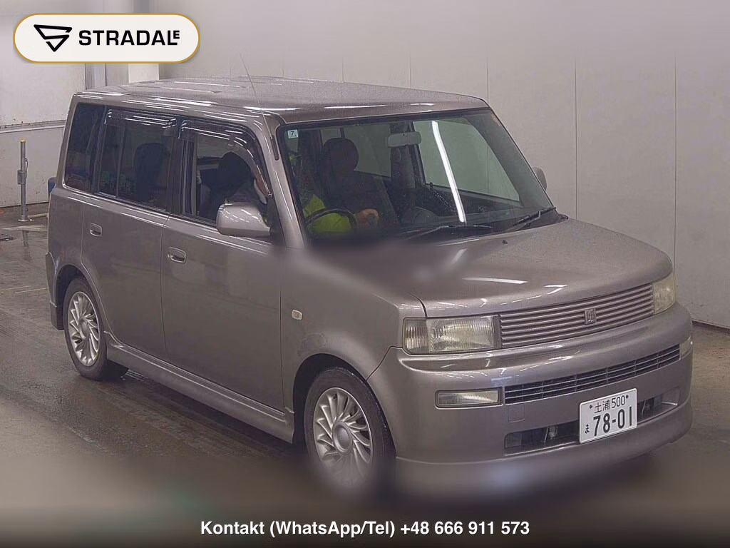 TOYOTA BB 5D Z X VERSION 2002, aukcja z Japonii, zdjęcie 1