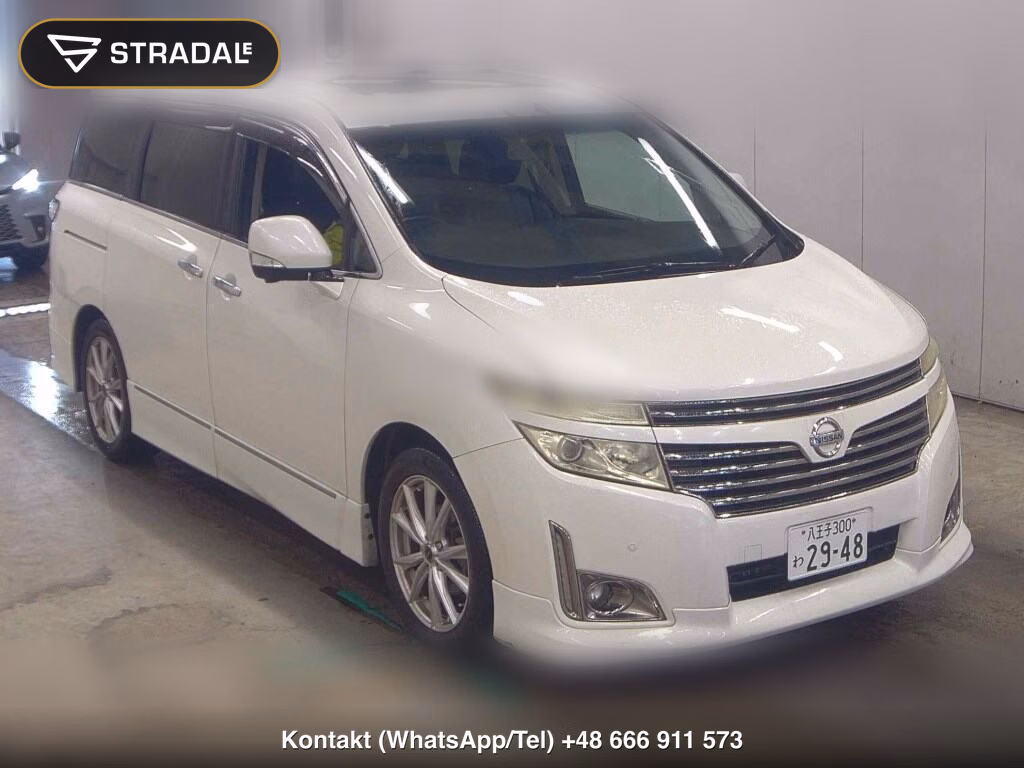 NISSAN ELGRAND 5D 250 HIGHWAY STAR URBAN CHROME 2012, aukcja z Japonii, zdjęcie 1