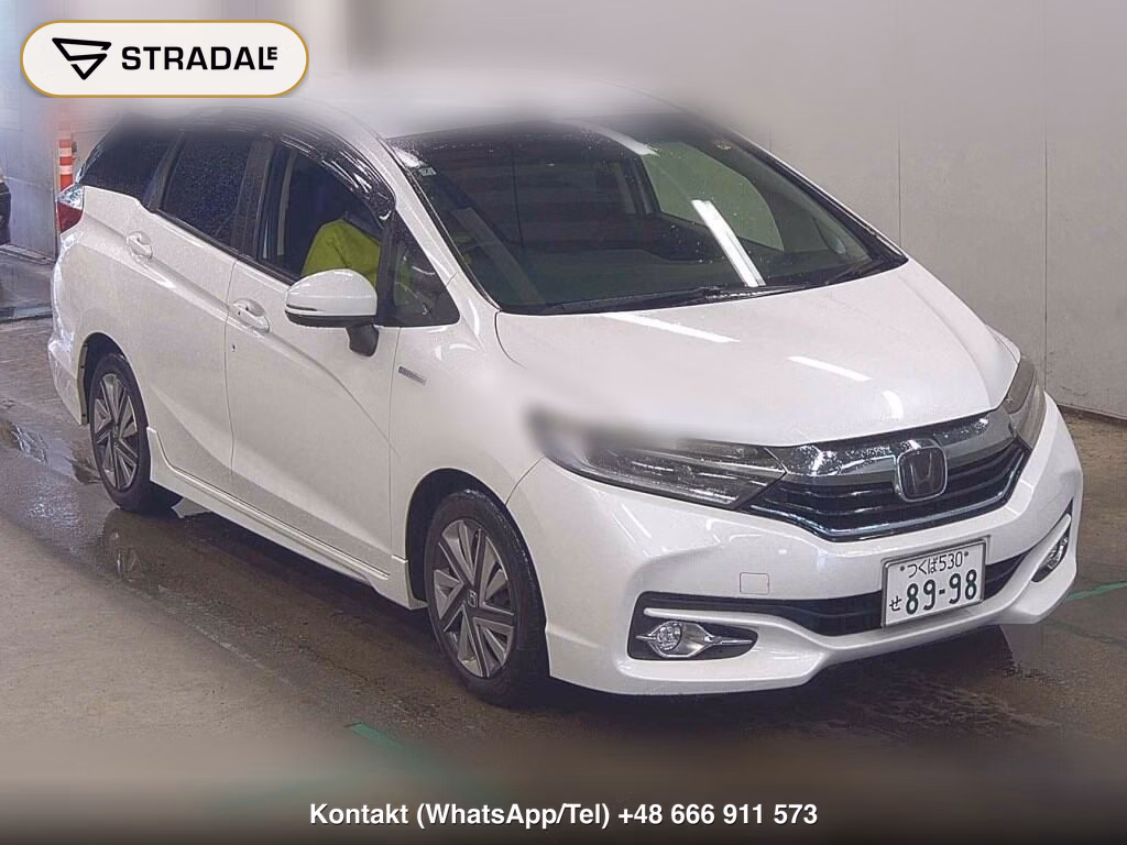 HONDA SHUTTLE HYBRID X HONDA SENSING 2018, aukcja z Japonii, zdjęcie 1