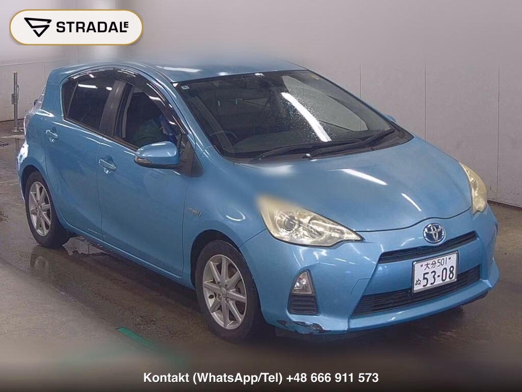 TOYOTA AQUA G 2012, aukcja z Japonii, zdjęcie 1