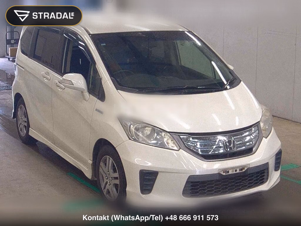 HONDA FREED HYBRID JUST SELECTION 2012, aukcja z Japonii, zdjęcie 1