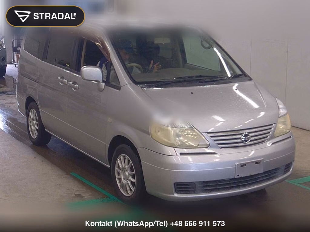 NISSAN SERENA 5D V-G 2002, aukcja z Japonii, zdjęcie 1