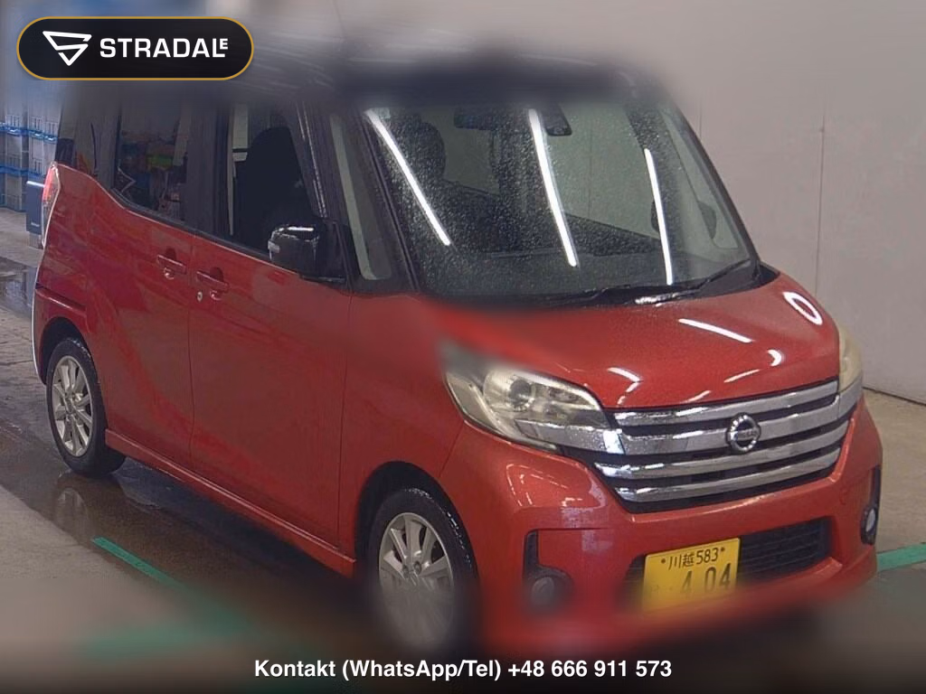NISSAN DAYZ ROOX HIGHWAY STAR X 2015, aukcja z Japonii, zdjęcie 1