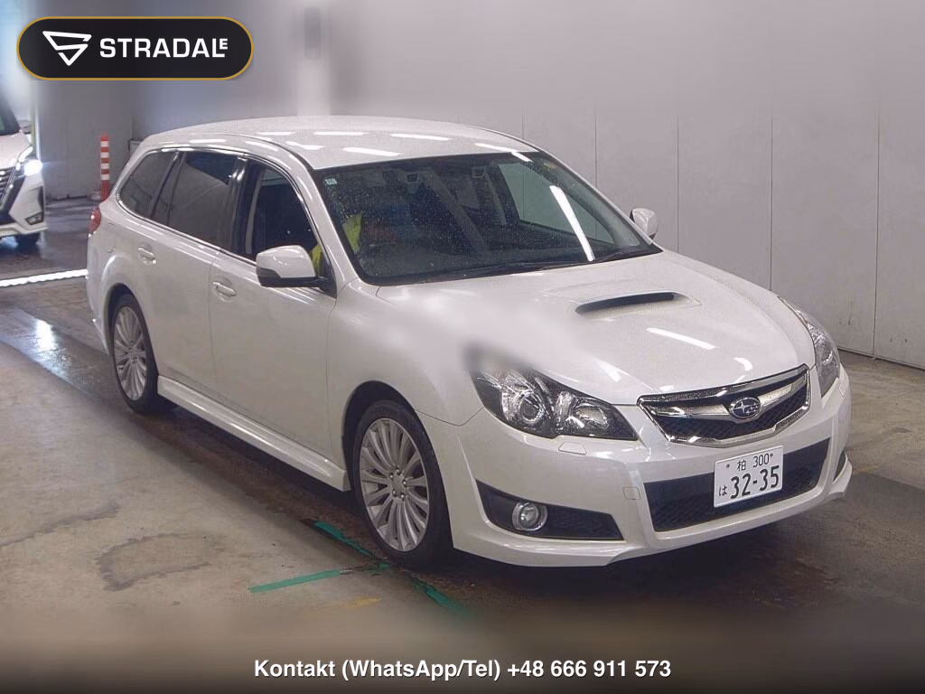 SUBARU LEGACY TOURING WAGON 4WD 2.5GT EYESIGHT S PACKAGE 2011, aukcja z Japonii, zdjęcie 1