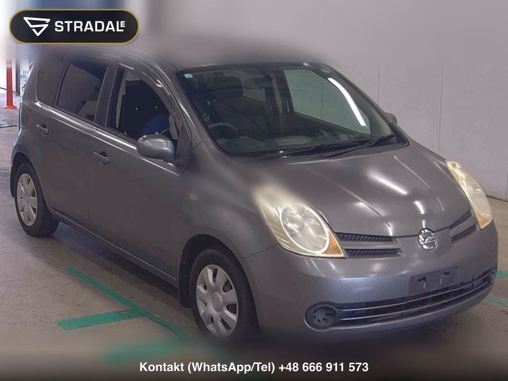 NISSAN NOTE 15M PLUS NAVI NEXT 2007, aukcja z Japonii, zdjęcie 1