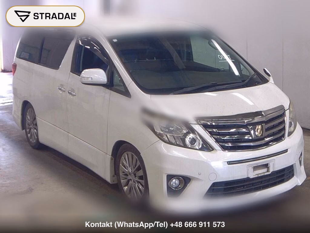 TOYOTA ALPHARD 240G 2011, aukcja z Japonii, zdjęcie 1