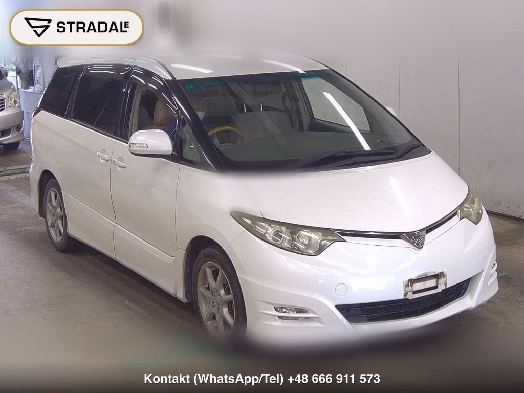 TOYOTA ESTIMA 5D 2.4 AERAS G EDITION 2007, aukcja z Japonii, zdjęcie 1