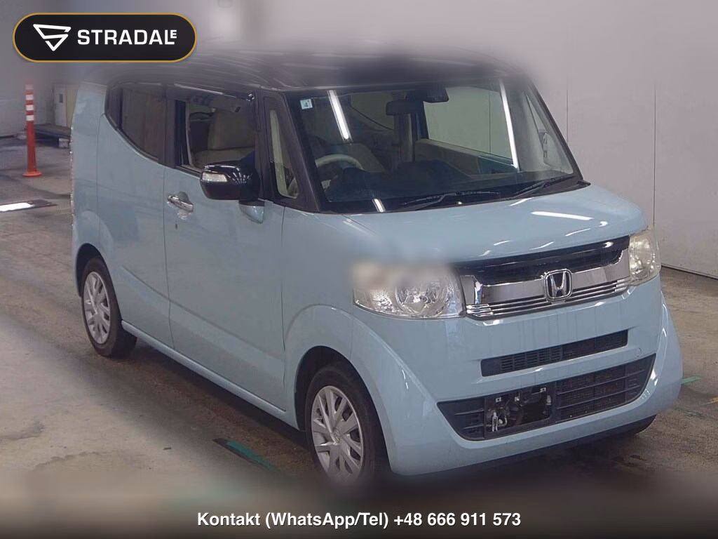 HONDA N-BOX SLASH 4WD G・TURBO L INTERIOR COLOR PACKAGE 2017, aukcja z Japonii, zdjęcie 1
