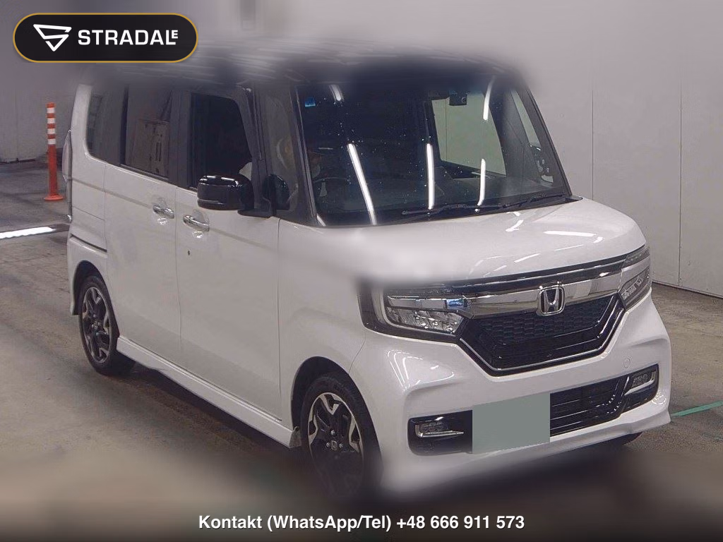 HONDA N-BOX CUSTOM 4WD G･EX TURBO HONDA SENSING 2019, aukcja z Japonii, zdjęcie 1