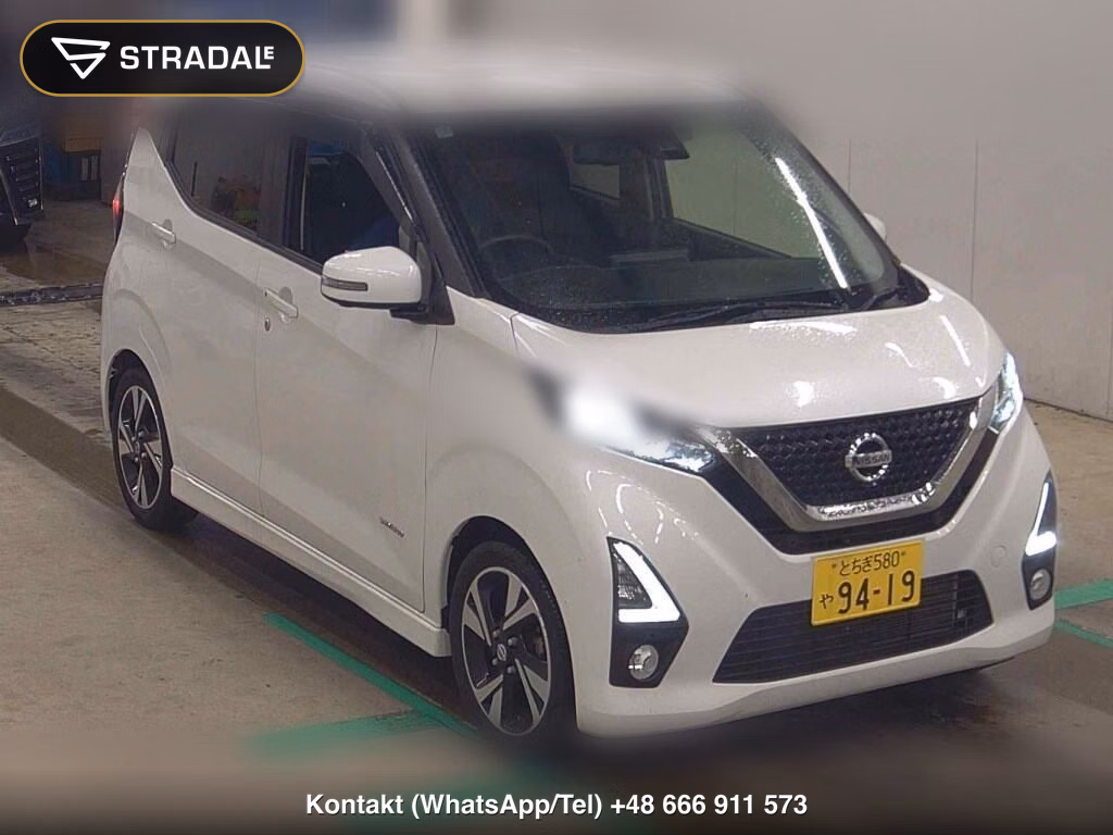 NISSAN DAYZ HIGHWAY STAR X 2019, aukcja z Japonii, zdjęcie 1