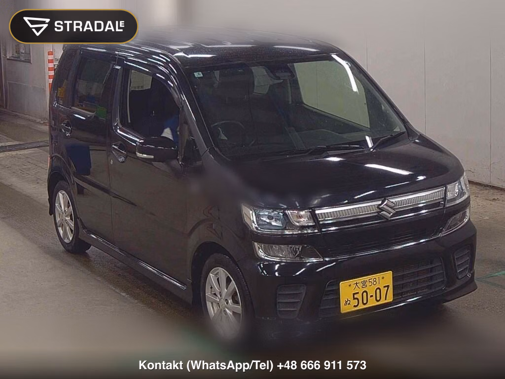 SUZUKI WAGON R 5D HYBRID FZ SAFETY PACKAGE 2017, aukcja z Japonii, zdjęcie 1