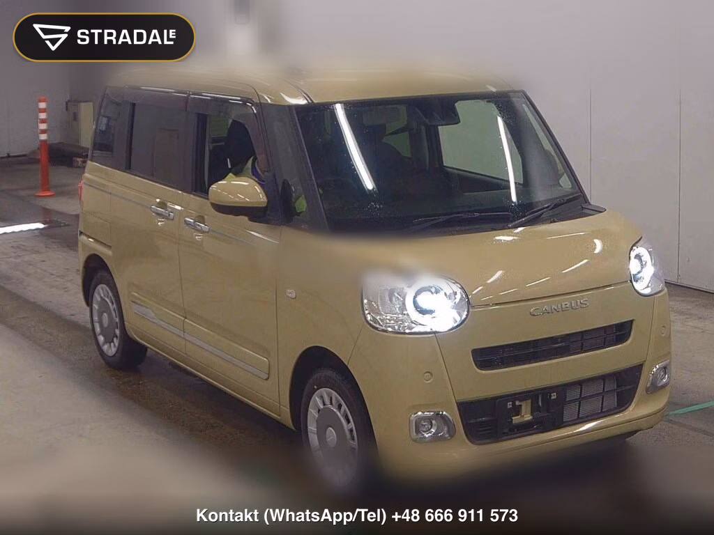 DAIHATSU MOVE CANBUS 4WD THEORY G 2022, aukcja z Japonii, zdjęcie 1