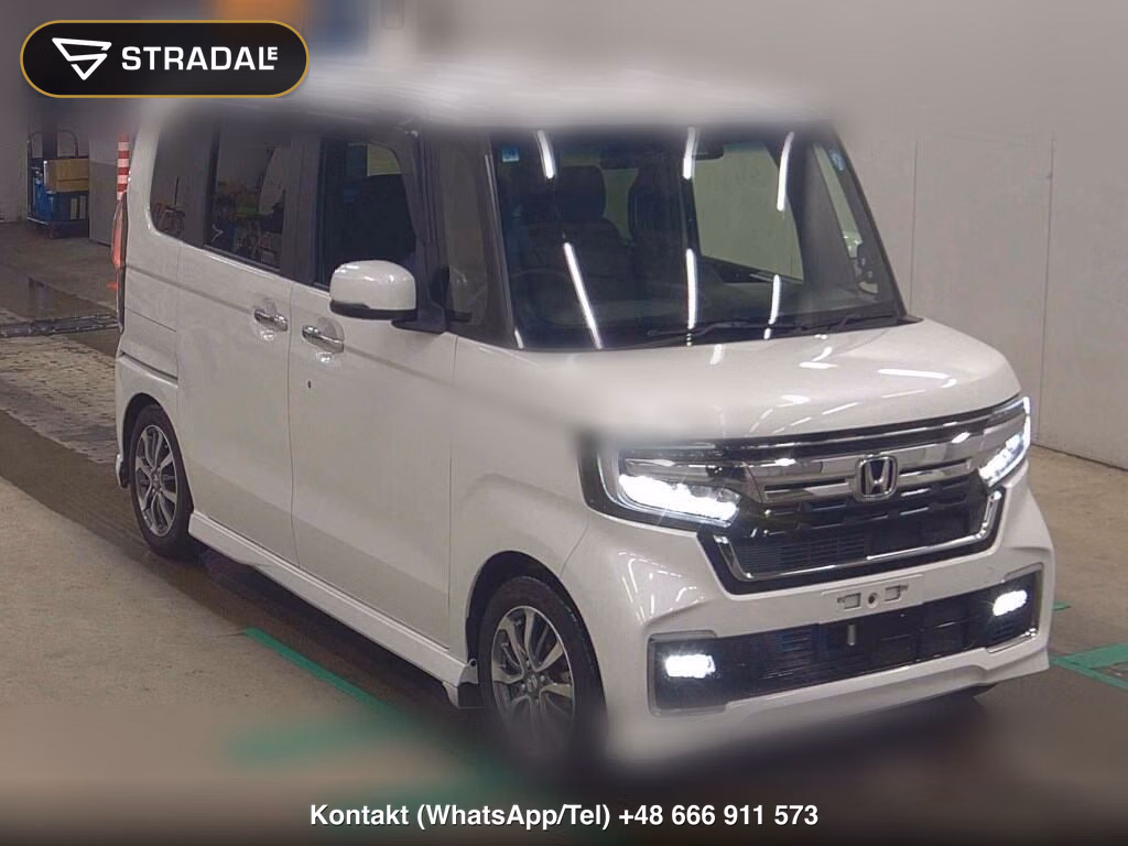 HONDA N-BOX CUSTOM L 2021, aukcja z Japonii, zdjęcie 1
