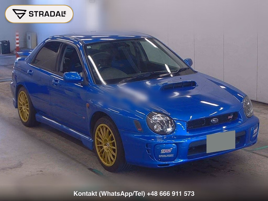 SUBARU IMPREZA 4HT 4WD WRX STI 2002, aukcja z Japonii, zdjęcie 1