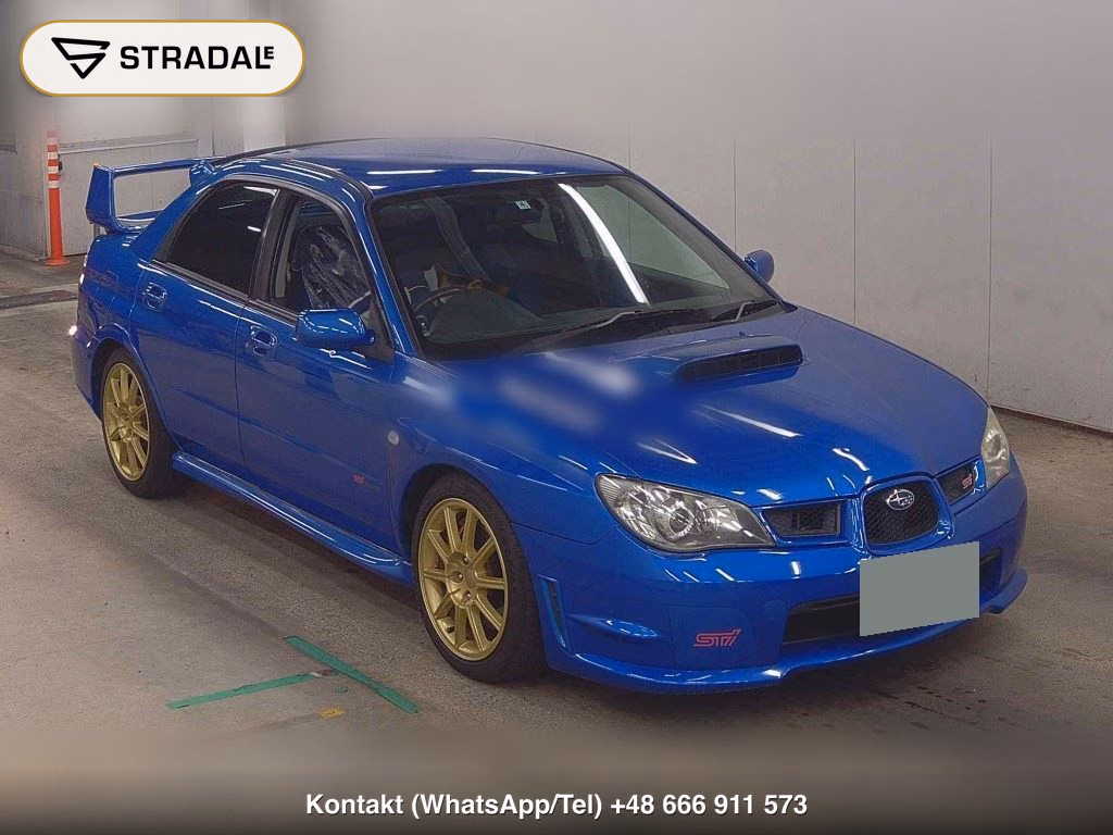 SUBARU IMPREZA 4HT 4WD WRX STI 2006, aukcja z Japonii, zdjęcie 1
