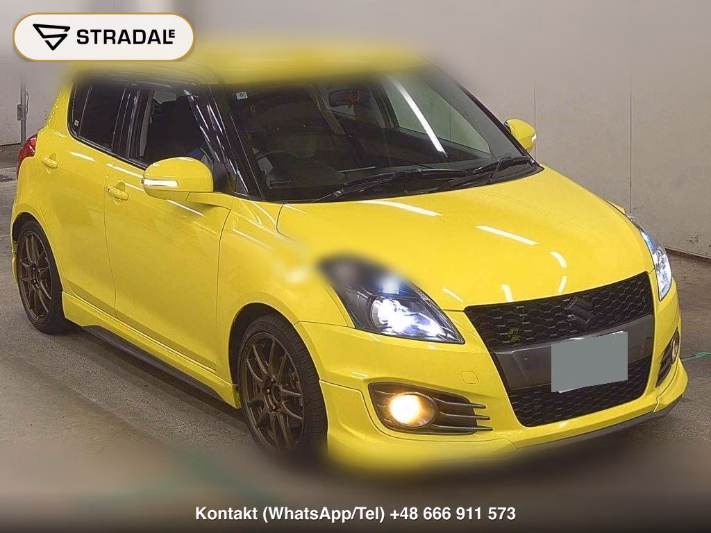 SUZUKI SWIFT SPORT BASE GRADE 2012, aukcja z Japonii, zdjęcie 1