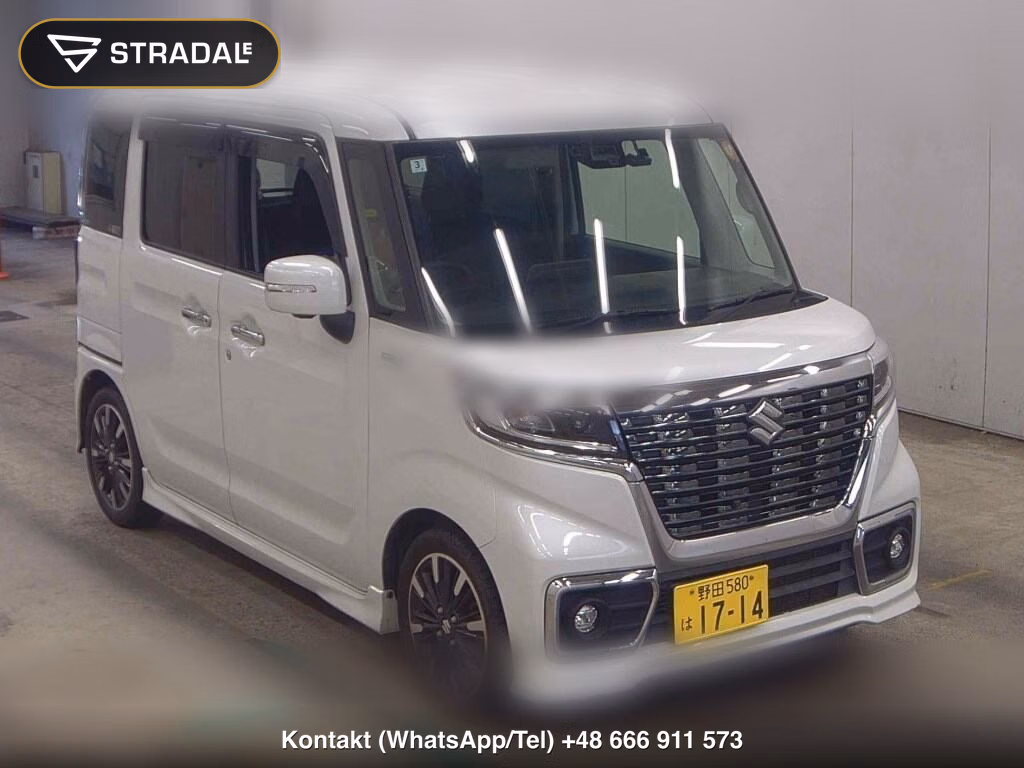 SUZUKI SPACIA CUSTOM HYBRID XS 2018, aukcja z Japonii, zdjęcie 1