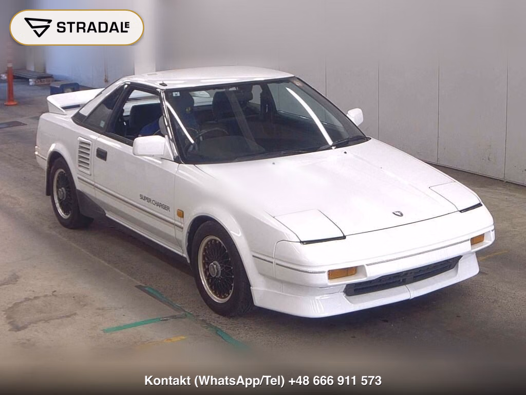 TOYOTA MR2 CP G SUPERCHARGER 1986, aukcja z Japonii, zdjęcie 1