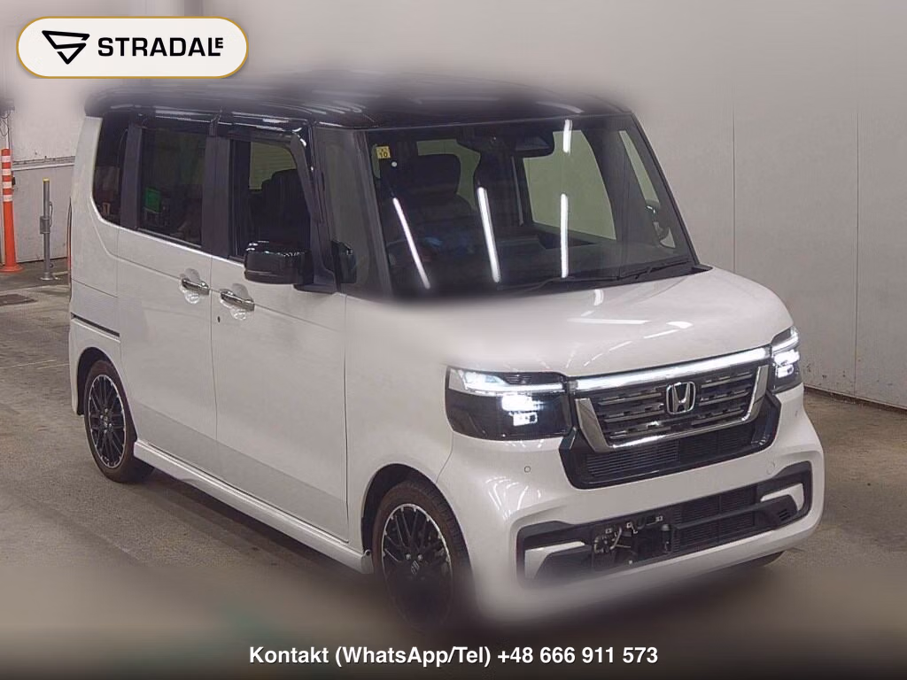 HONDA N-BOX CUSTOM TURBO COORDINATE STYLE TWO TONE 2023, aukcja z Japonii, zdjęcie 1
