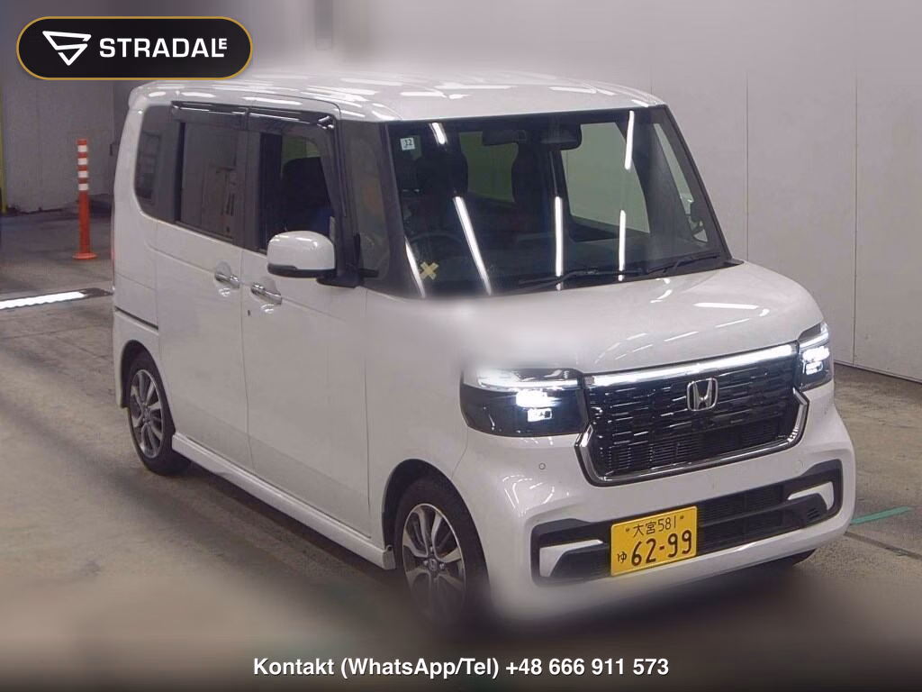 HONDA N-BOX CUSTOM BASE GRADE 2025, aukcja z Japonii, zdjęcie 1