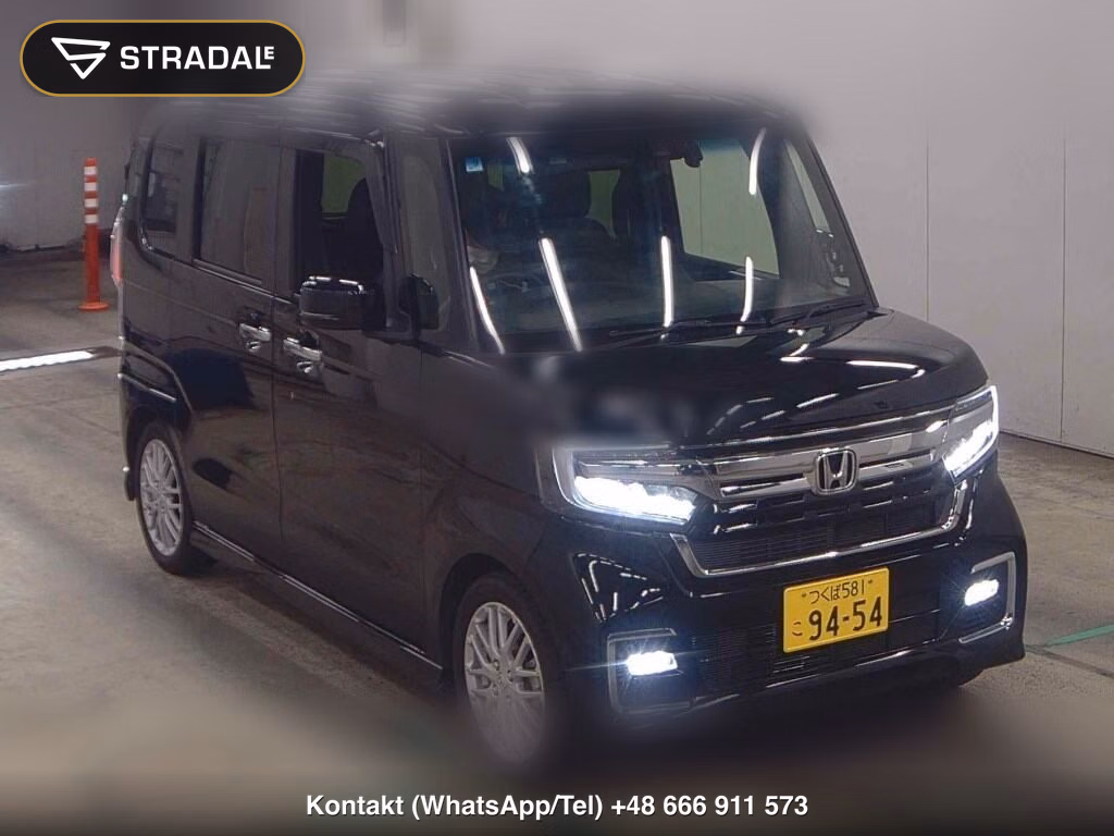 HONDA N-BOX CUSTOM L・TURBO 2021, aukcja z Japonii, zdjęcie 1
