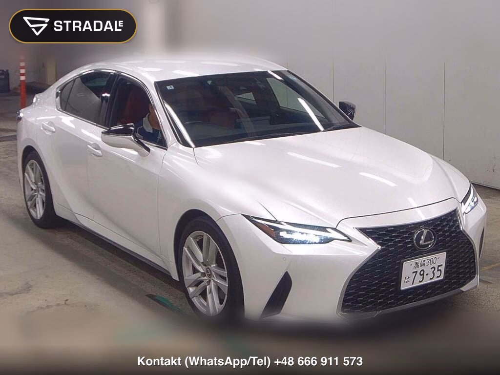 LEXUS IS 4D IS300 2021, aukcja z Japonii, zdjęcie 1