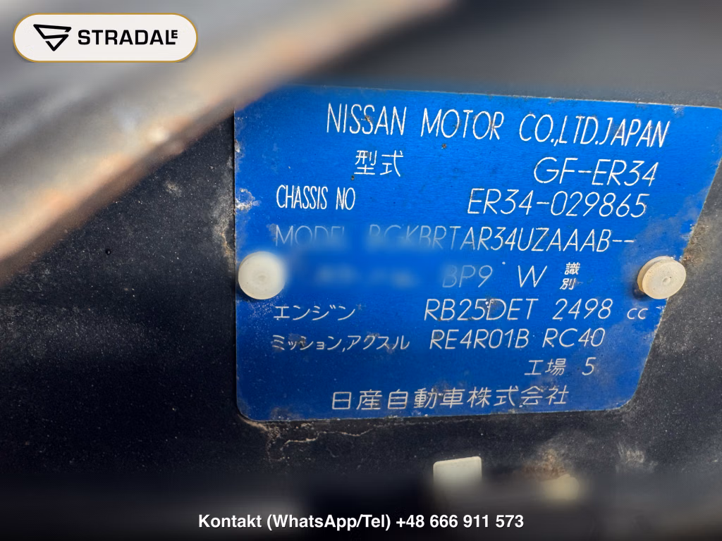NISSAN SKYLINE 4D 25GT TURBO, miniaturka 8