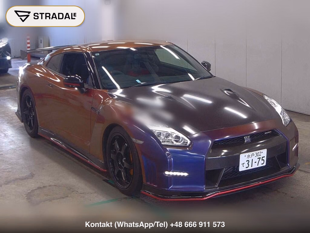 NISSAN GT-R 4WD NISMO 2015, aukcja z Japonii, zdjęcie 1