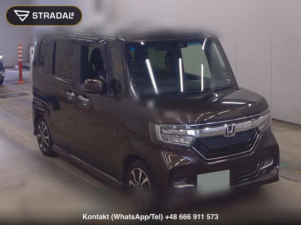 HONDA N-BOX CUSTOM G･L HONDA SENSING 2019, aukcja z Japonii, zdjęcie 1