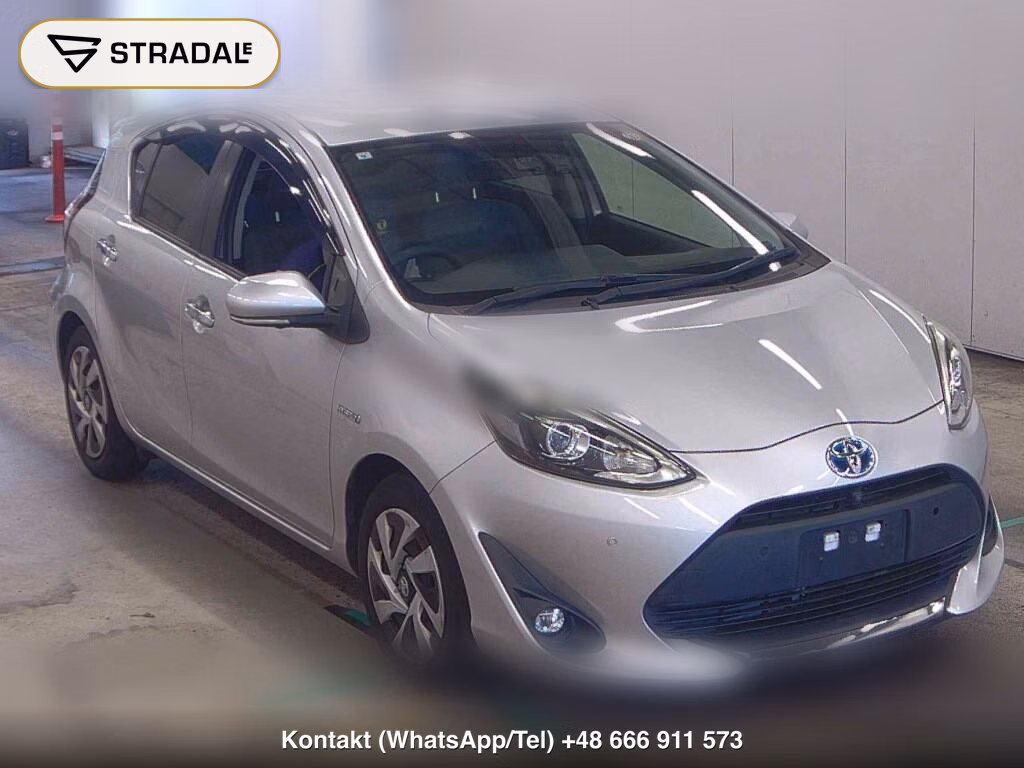 TOYOTA AQUA S STYLE BLACK 2019, aukcja z Japonii, zdjęcie 1
