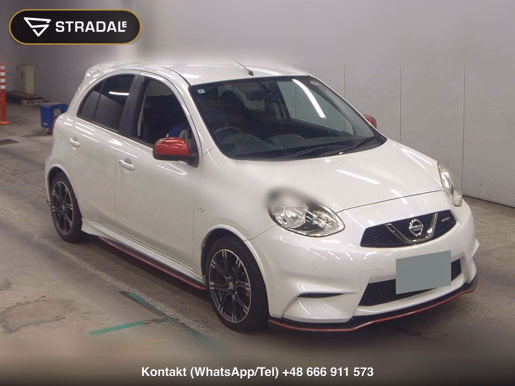 NISSAN MARCH 5D NISMO 2014, aukcja z Japonii, zdjęcie 1