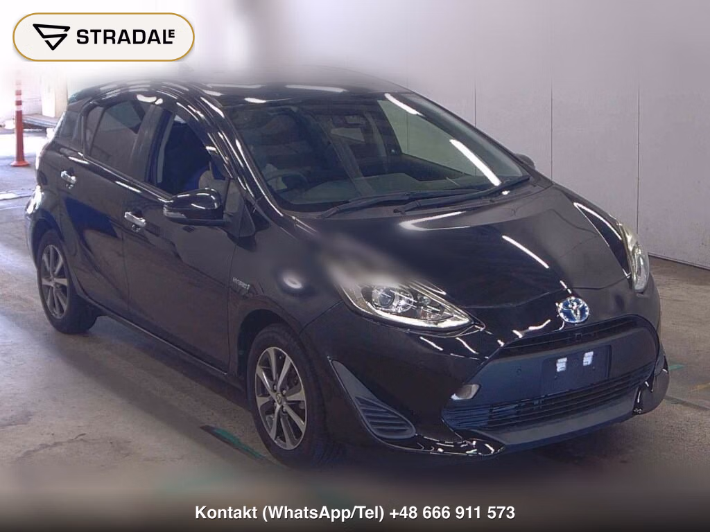 TOYOTA AQUA S STYLE BLACK 2019, aukcja z Japonii, zdjęcie 1