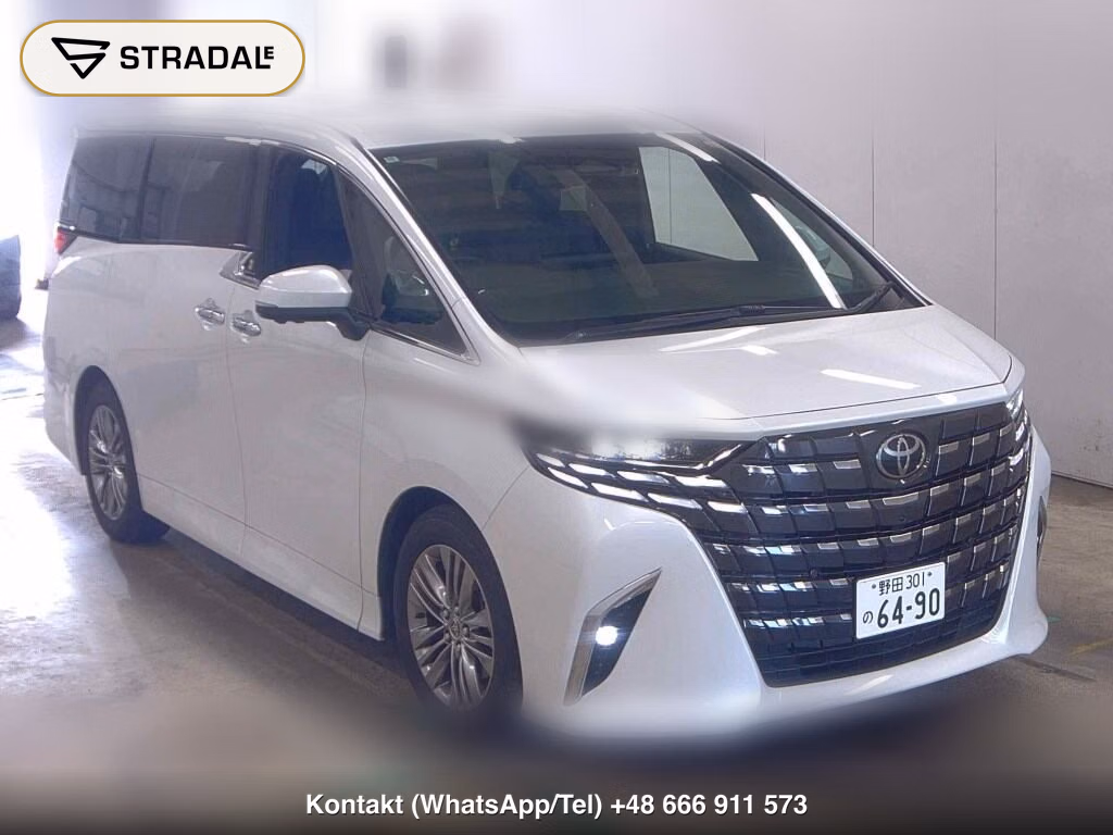 TOYOTA ALPHARD Z 2024, aukcja z Japonii, zdjęcie 1